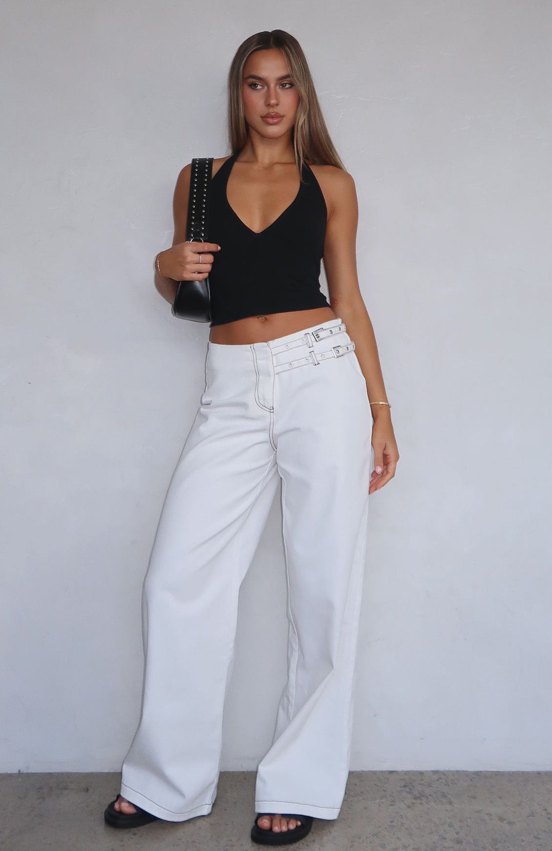 White Fox No Second Chances Pants Cream