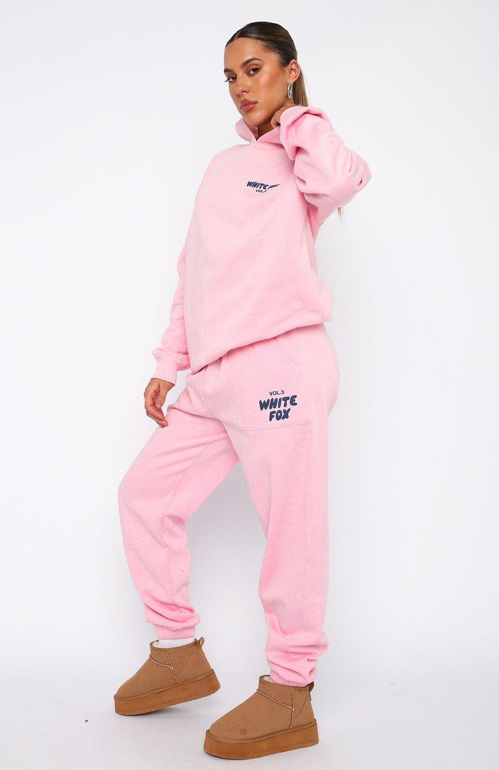 White Fox Offstage Sweatpants Posy Pink