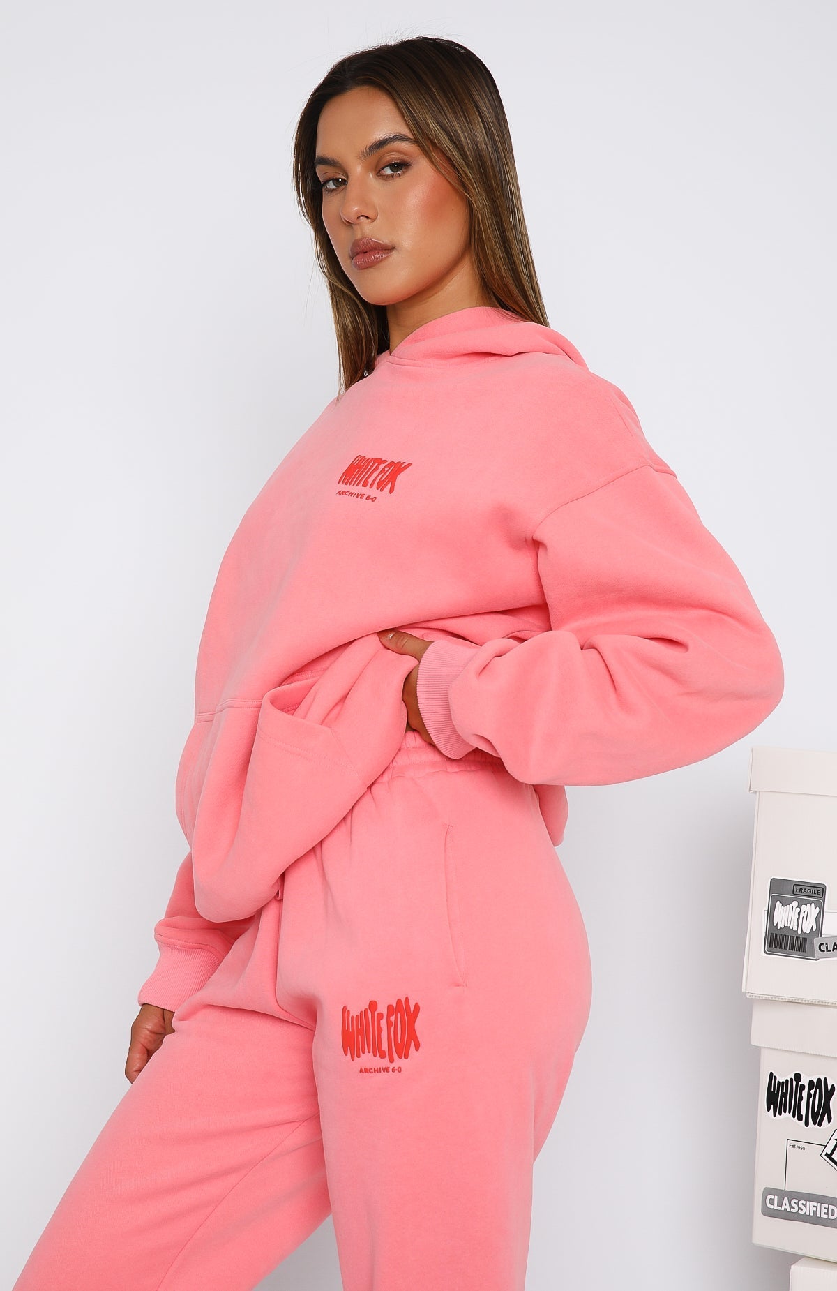 White Fox Archive 6.0 Oversized Hoodie Melon