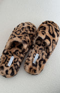 White Fox Carly Slippers Leopard