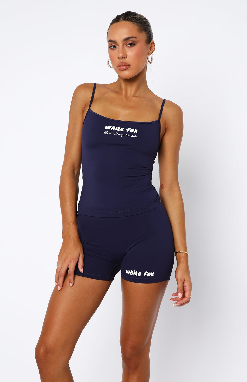 White Fox Era 8 Singlet Nautical