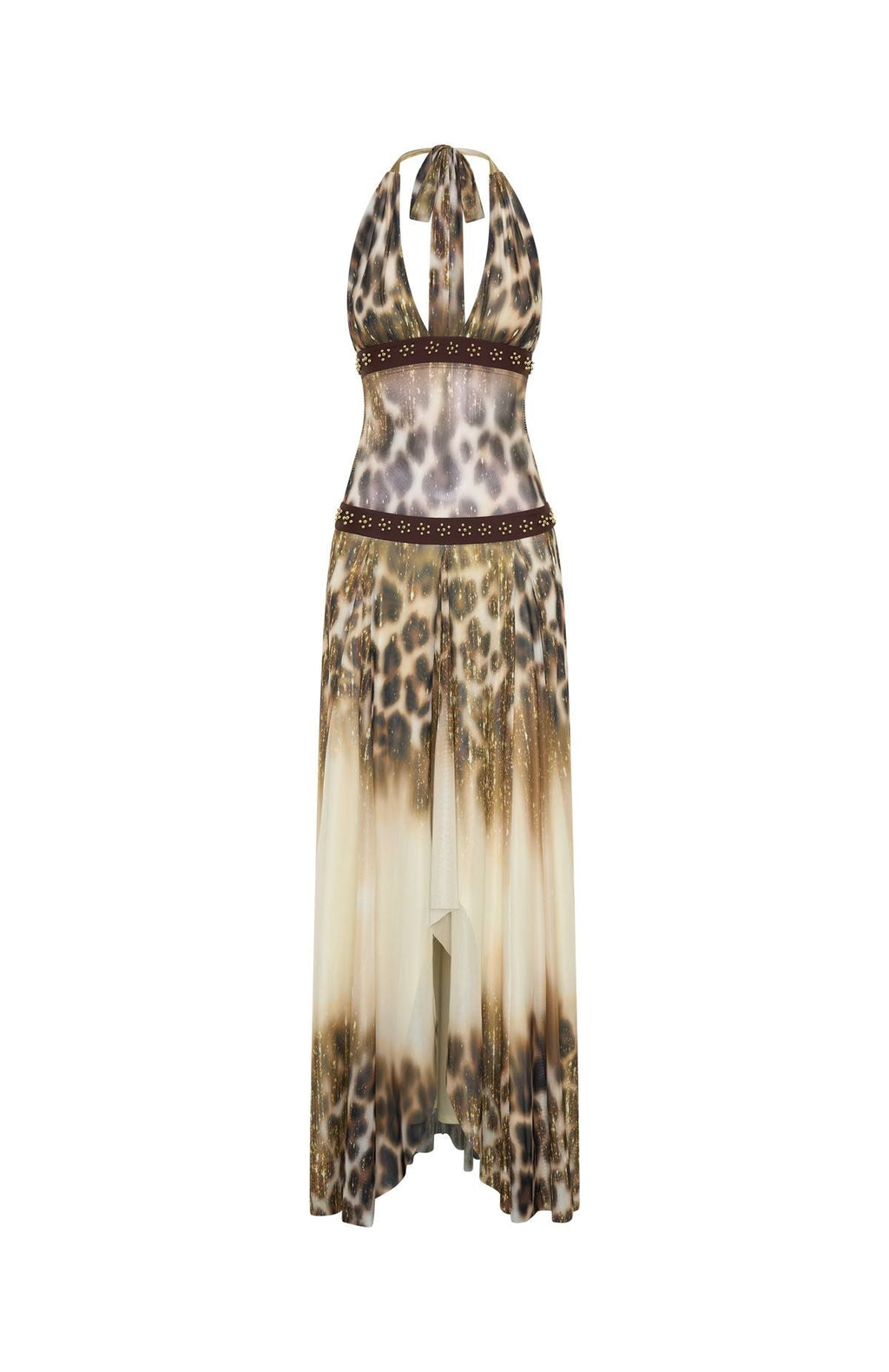 White Fox Lights Camera Action Maxi Dress Soundwave