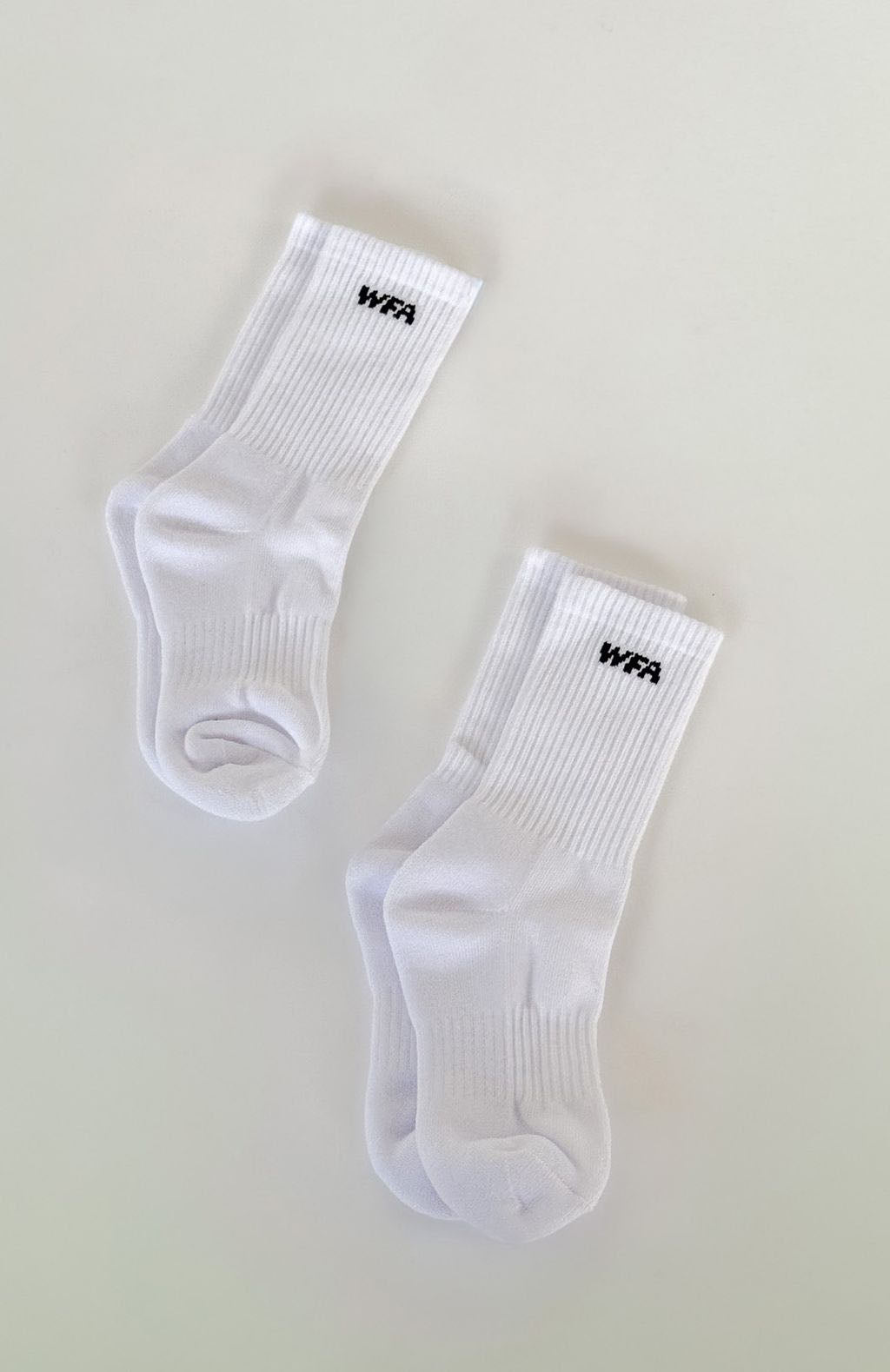 White Fox WFA 2 Pack Socks White/Black