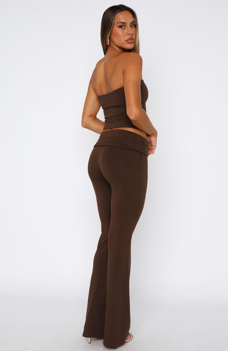 White Fox Step On Up Pant Chocolate