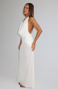 White Fox Serene Seduction Maxi Dress Off White