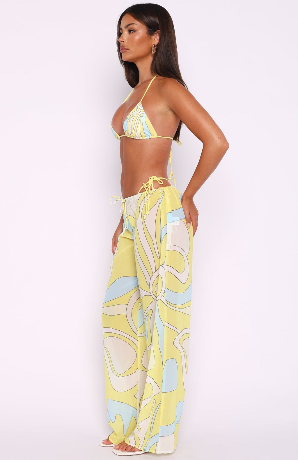 White Fox Croatian Coast Pants Lemontini Fizz
