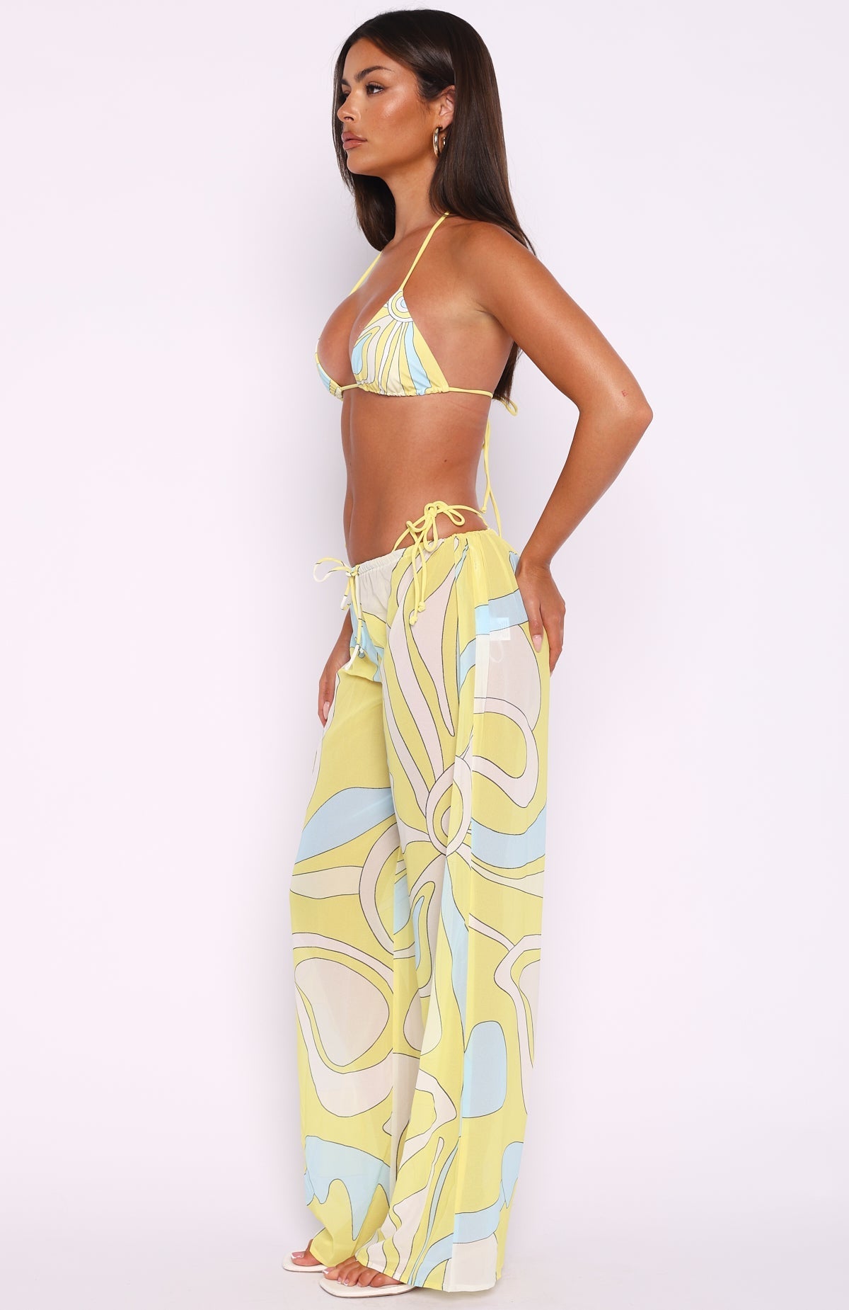 White Fox Croatian Coast Pants Lemontini Fizz