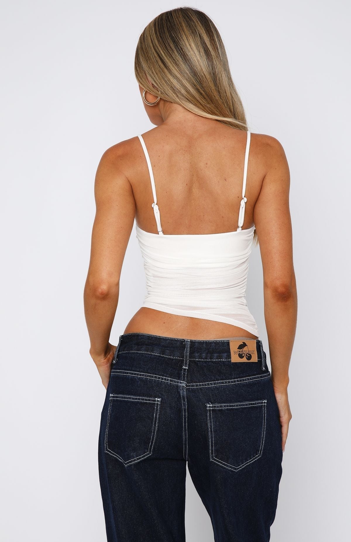 White Fox Sugar Honey Top White