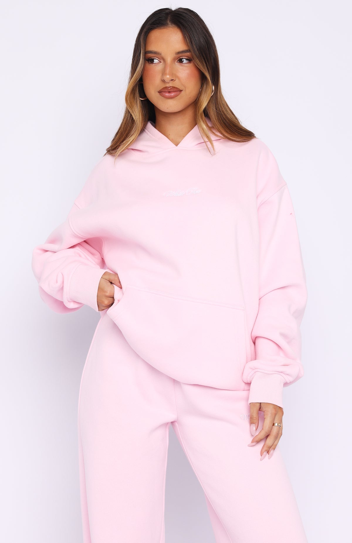 White Fox Wishing For It Oversized Hoodie Posy