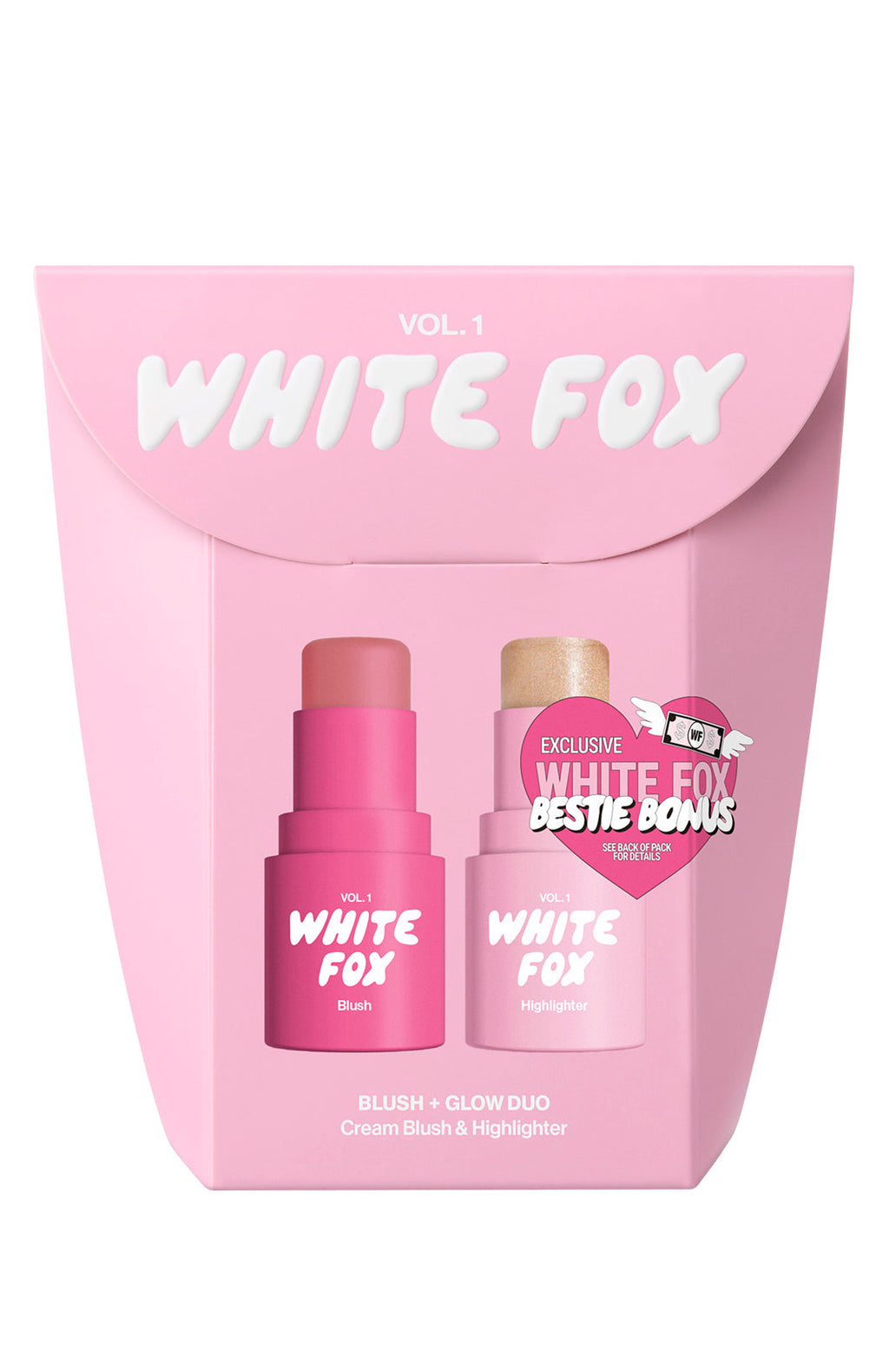 White Fox Blush + Glow Duo