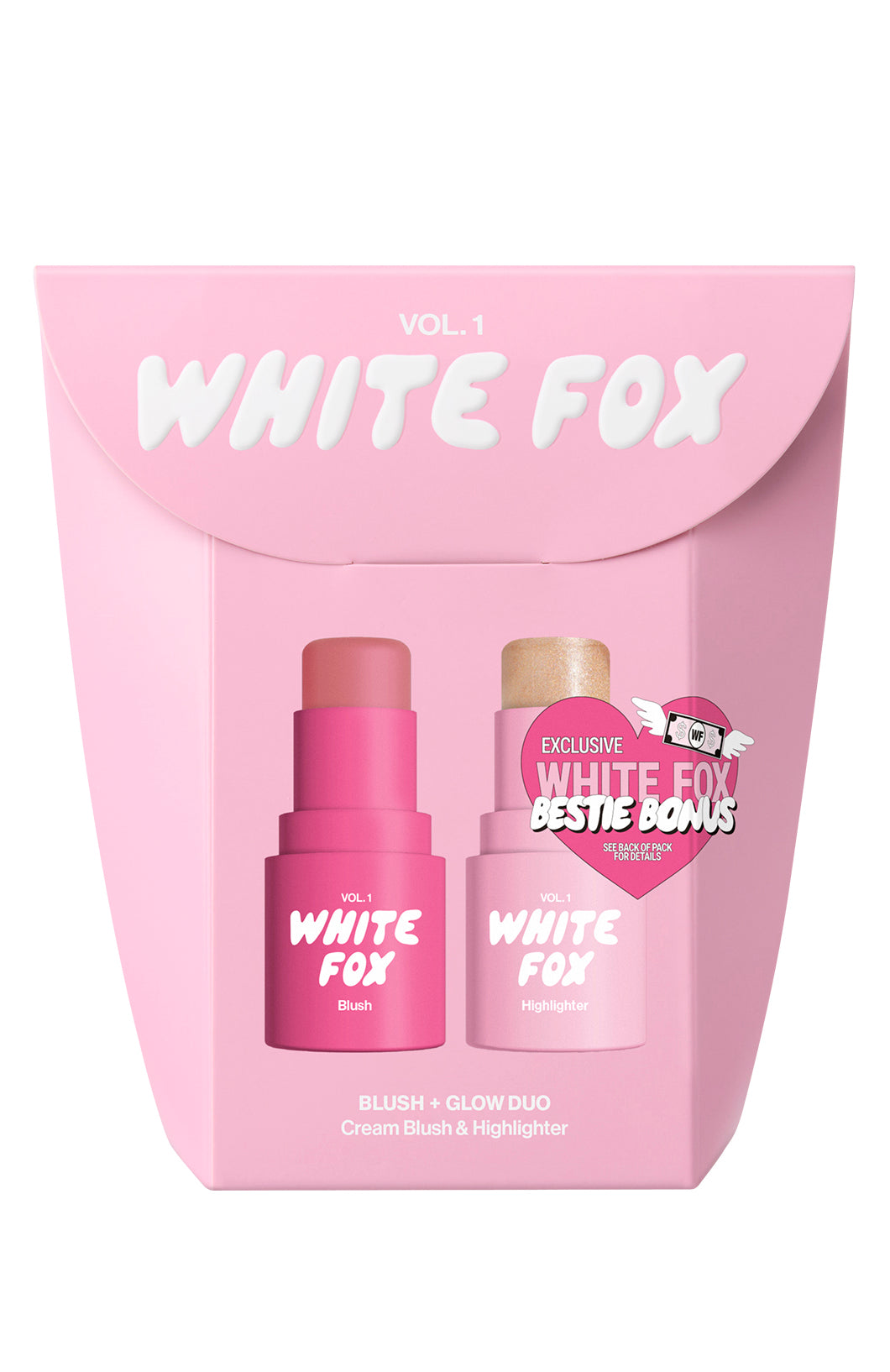 White Fox Blush + Glow Duo