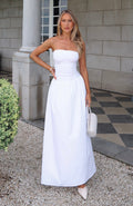 White Fox Take Back Maxi Dress White