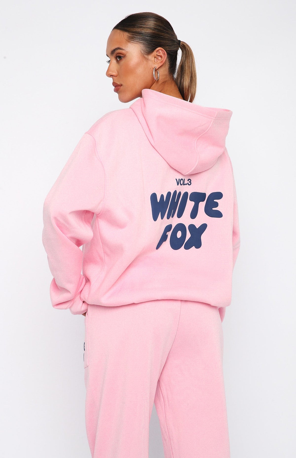 White Fox Offstage Hoodie Posy Pink