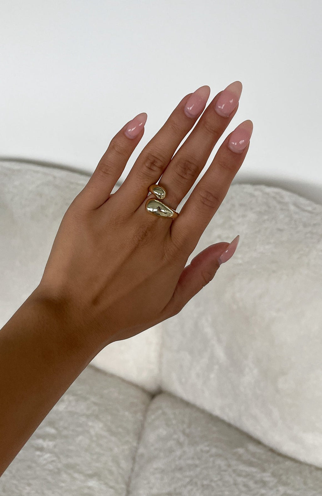 White Fox Milana Ring Gold