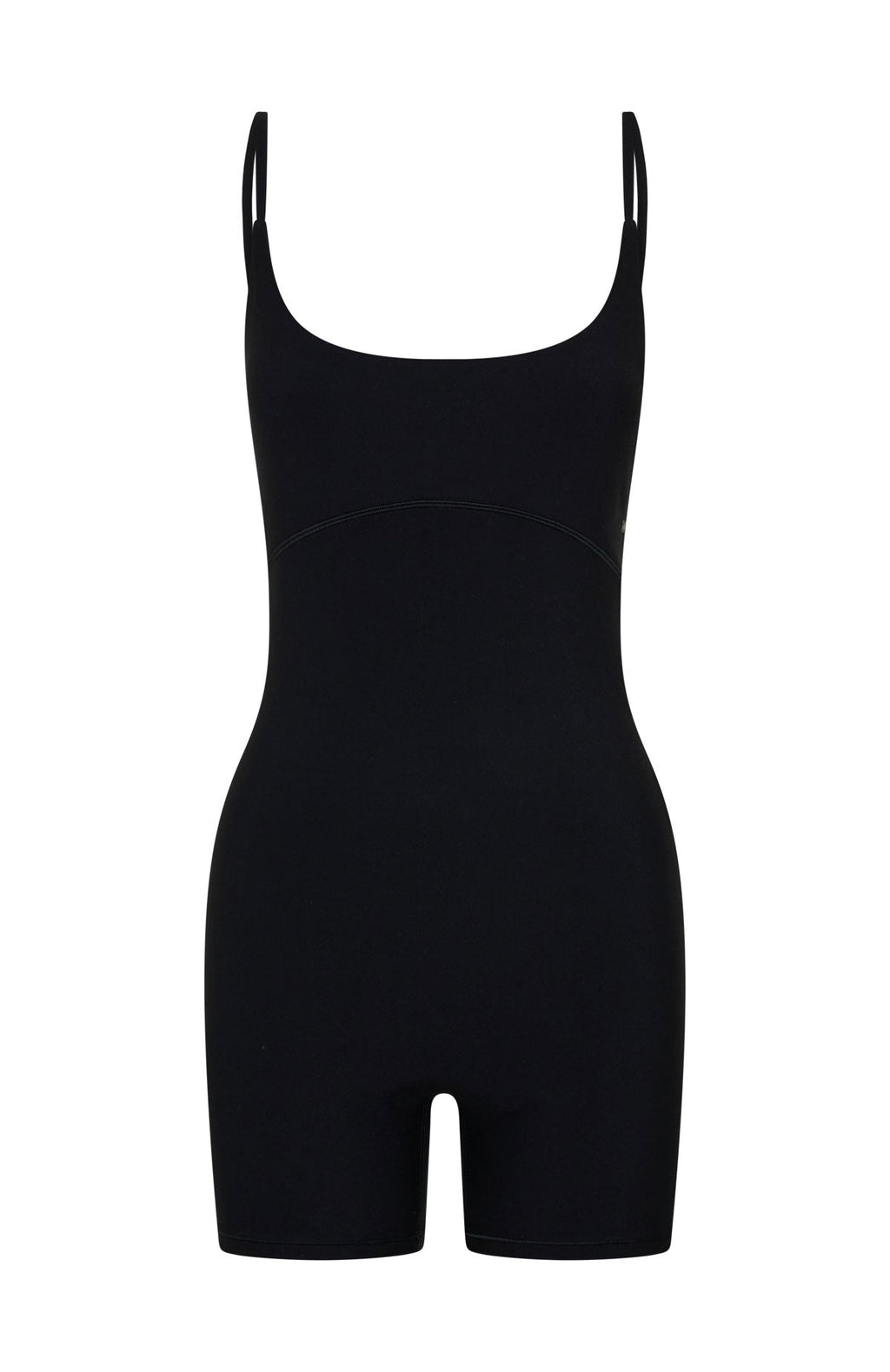 White Fox Track Playsuit Black