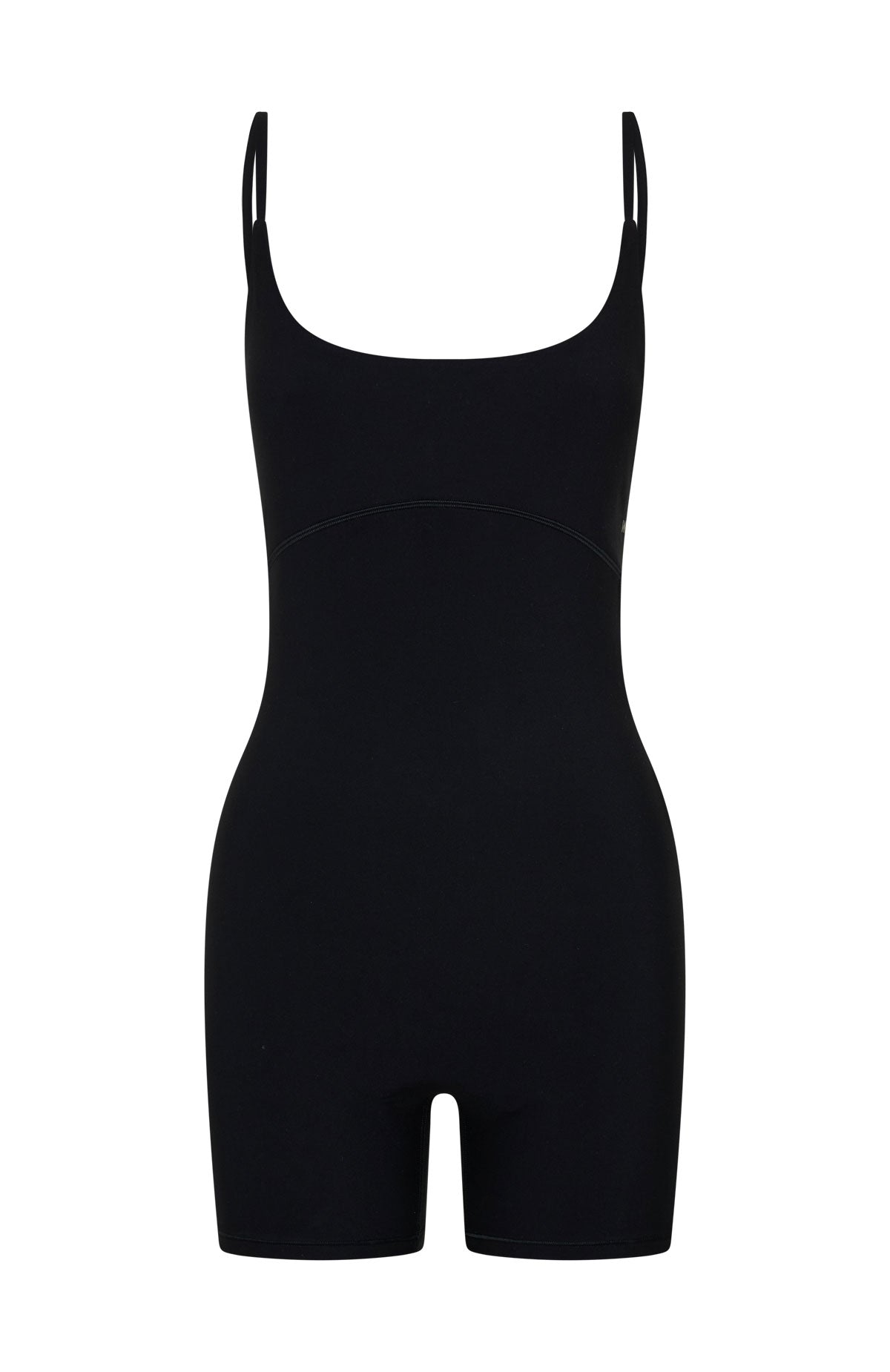 White Fox Track Playsuit Black
