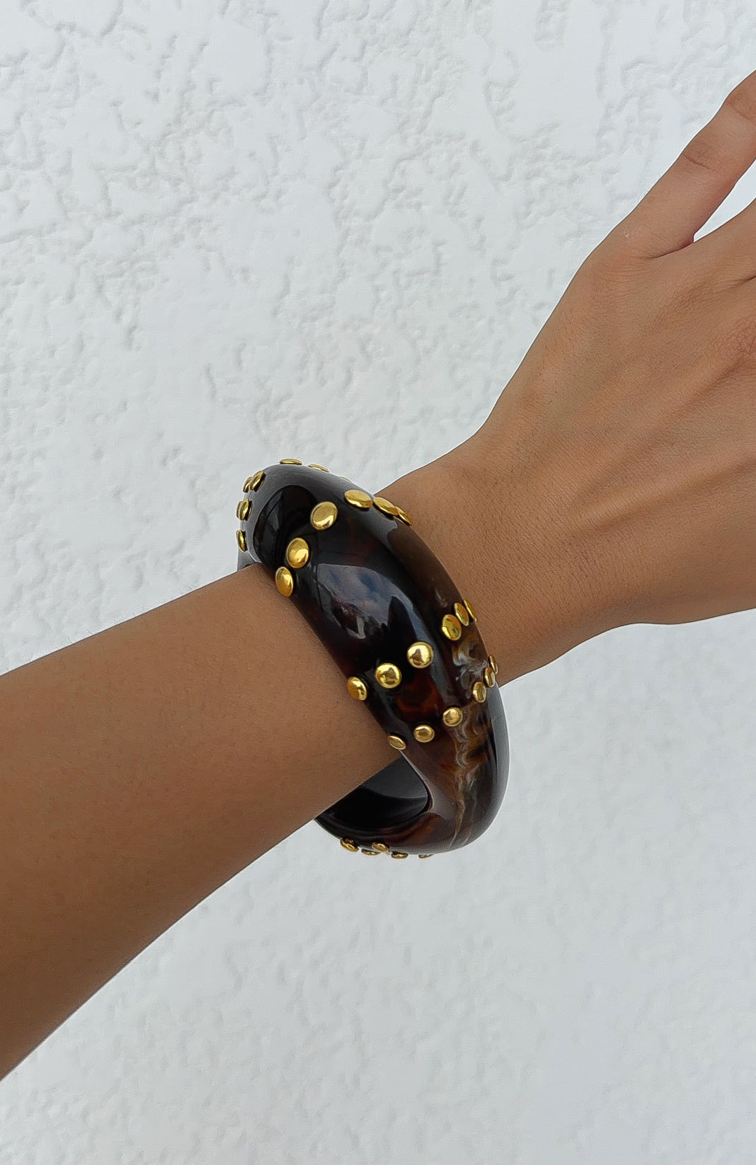 White Fox Ronin Bracelet Chocolate/Gold