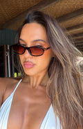 White Fox Agnia Sunglasses Tortoise