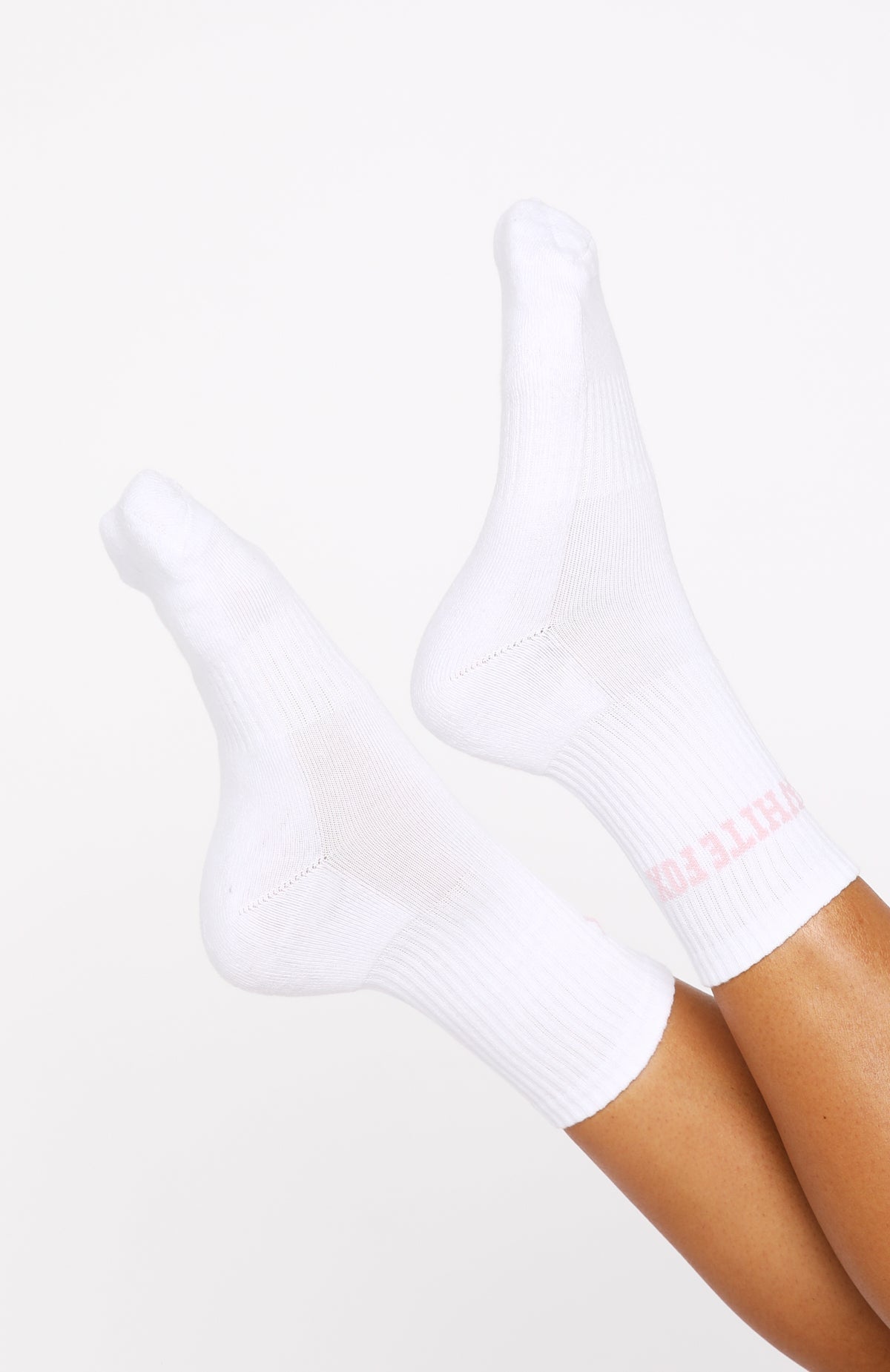 White Fox No Convincing Socks 2 Pack White/Honey/Ballet Pink
