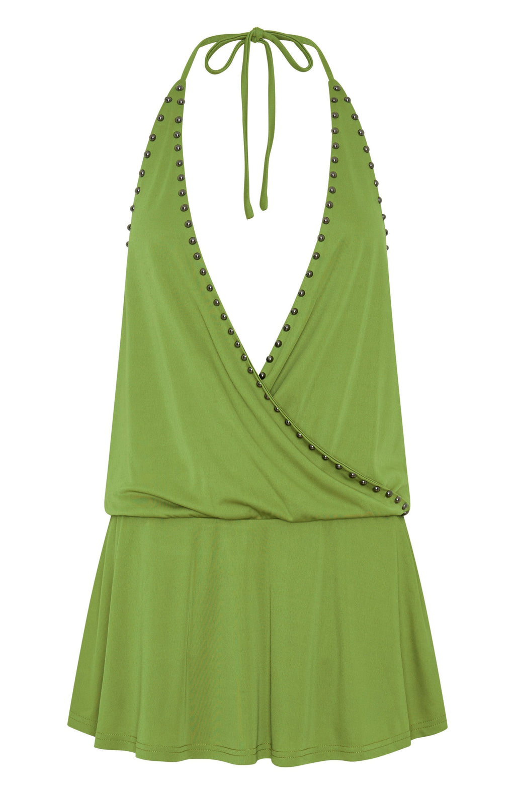 White Fox Favourite Moment Mini Dress Olive