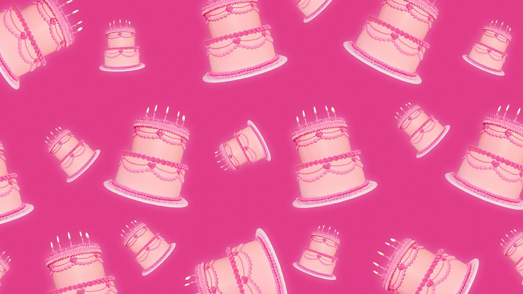 White Fox Birthday Gift Card