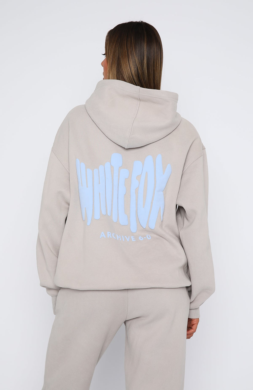 White Fox Archive 6.0 Oversized Hoodie Dove