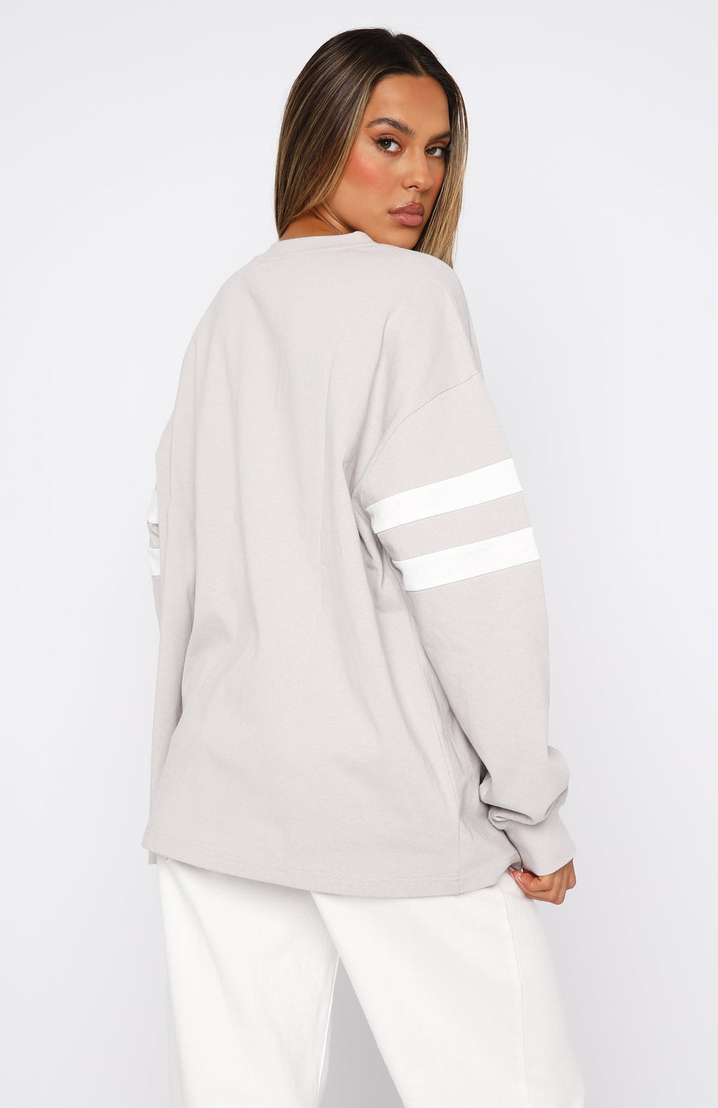 White Fox You're My Inspiration Long Sleeve Tee Moon