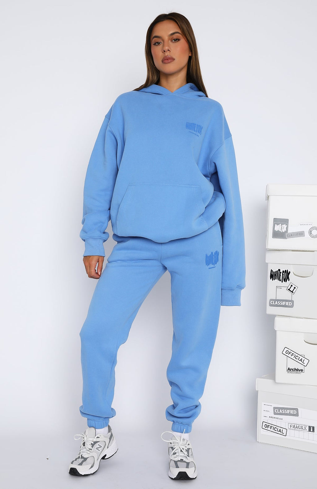 White Fox Archive 6.0 Sweatpants Blueberry