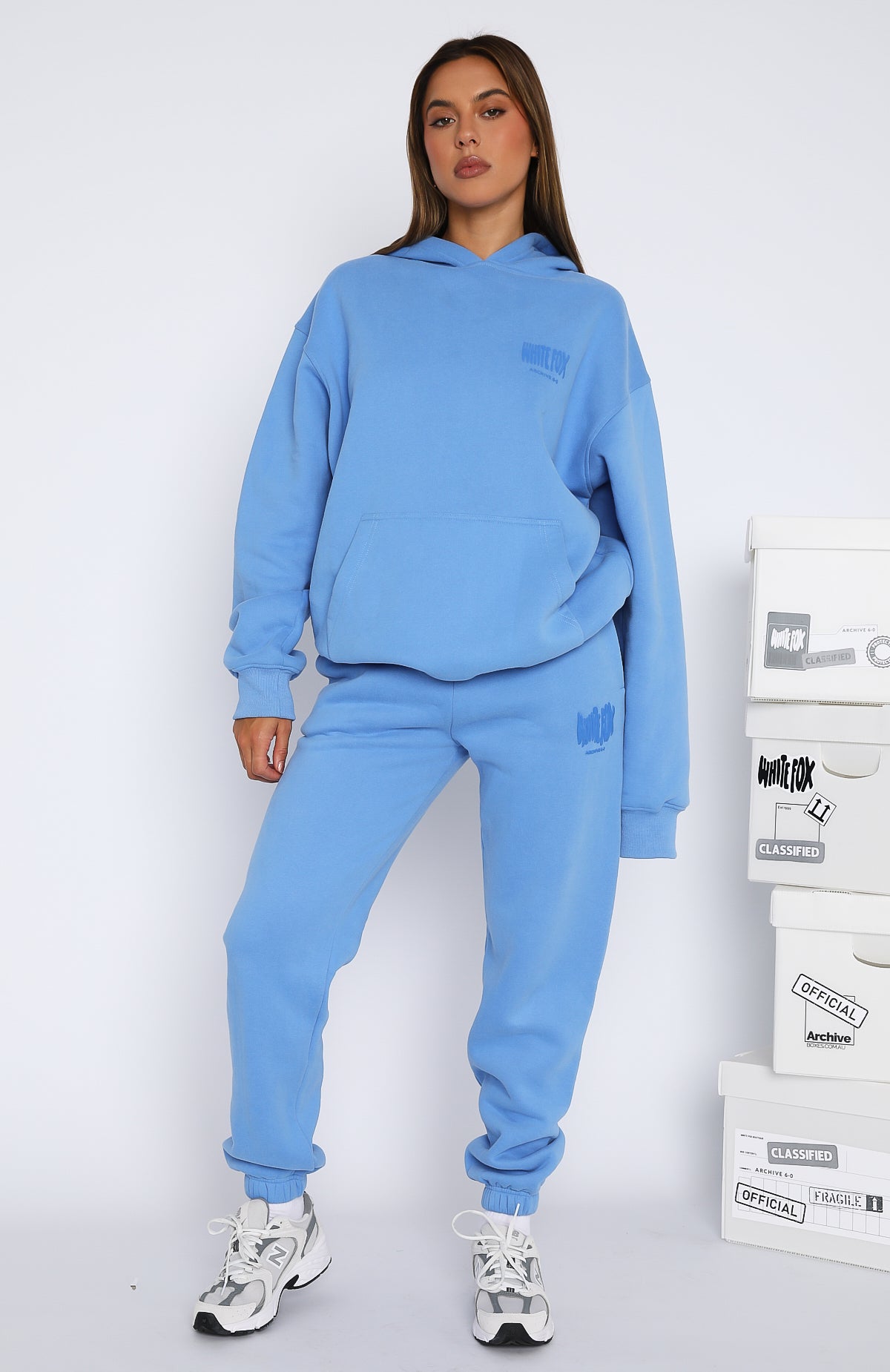 White Fox Archive 6.0 Sweatpants Blueberry