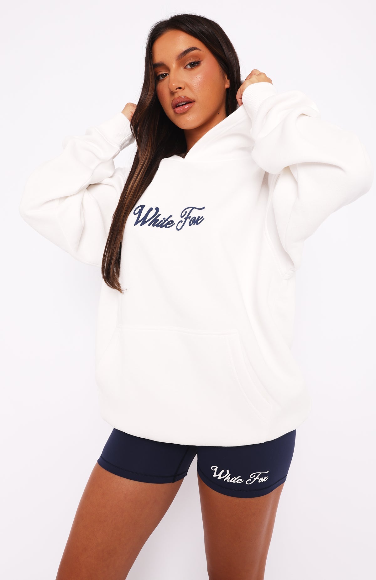 White Fox Season 7 Oversized Hoodie Snow