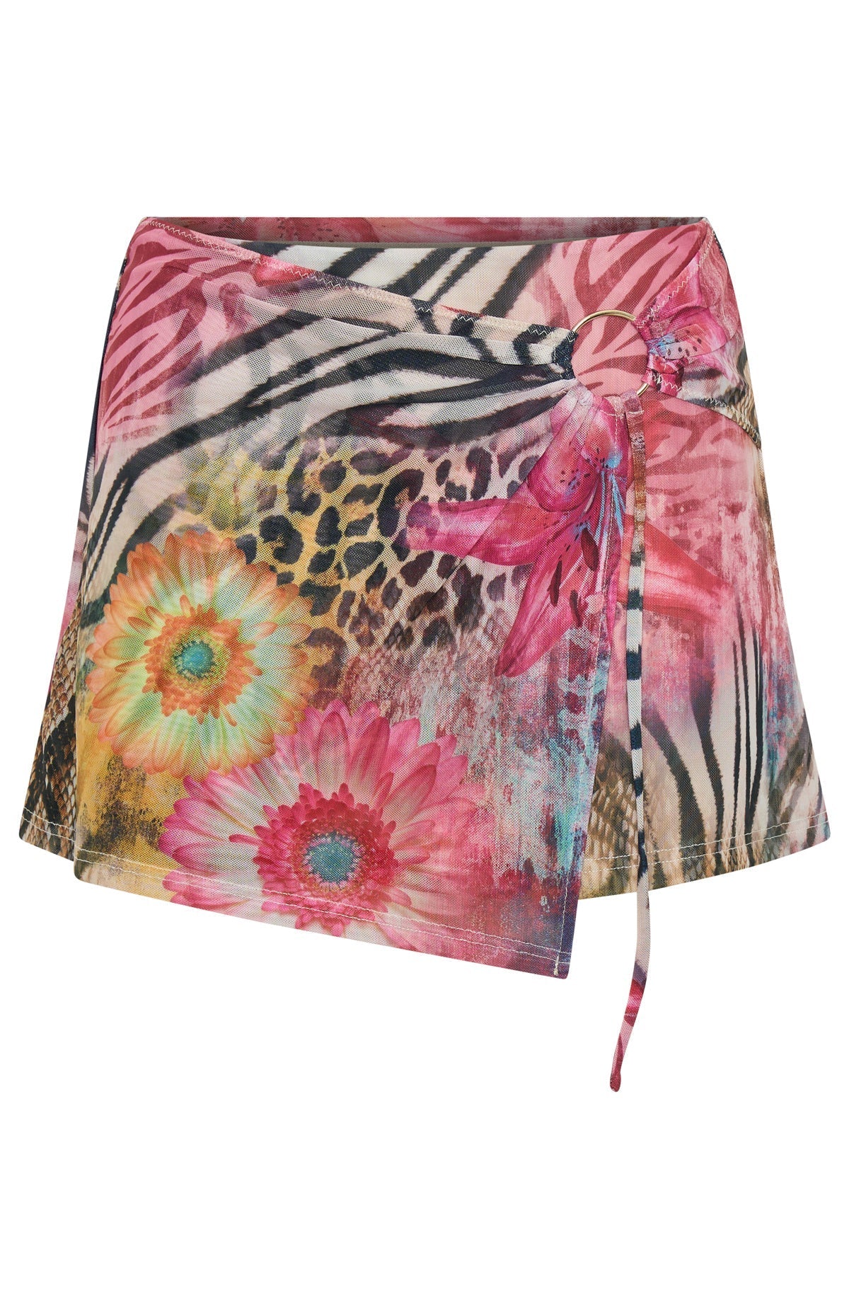 White Fox Tropic Temptations Mini Skirt Wild Botanica