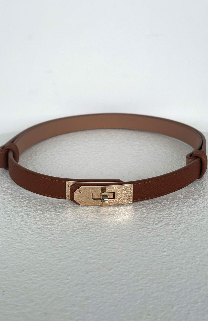 White Fox Zuri Belt Tan