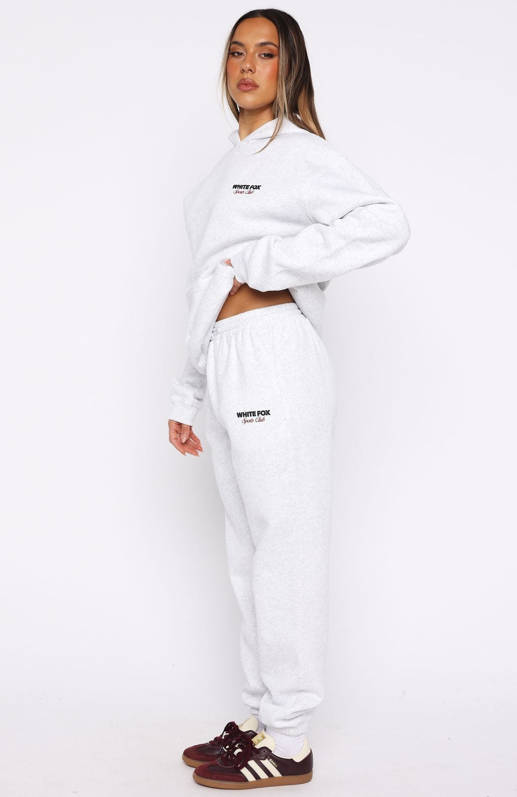 White Fox Club 14 Izzy Sweatpants Grey Marle