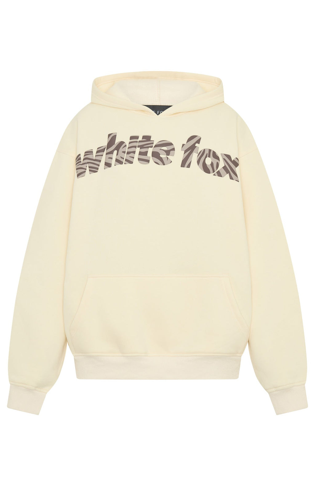 White Fox From The Archives Maya Oversized Hoodie Lemon