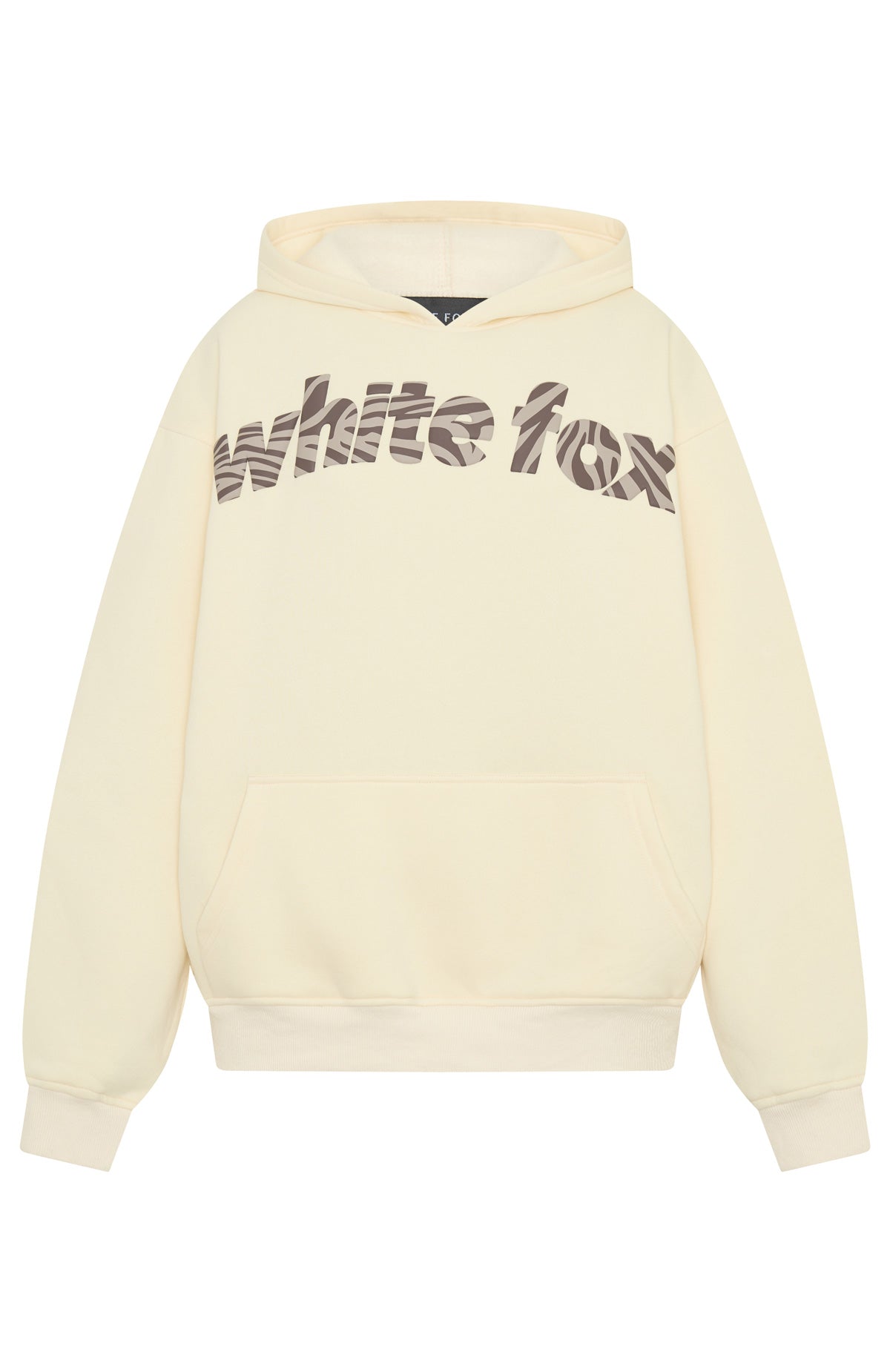 White Fox From The Archives Maya Oversized Hoodie Lemon