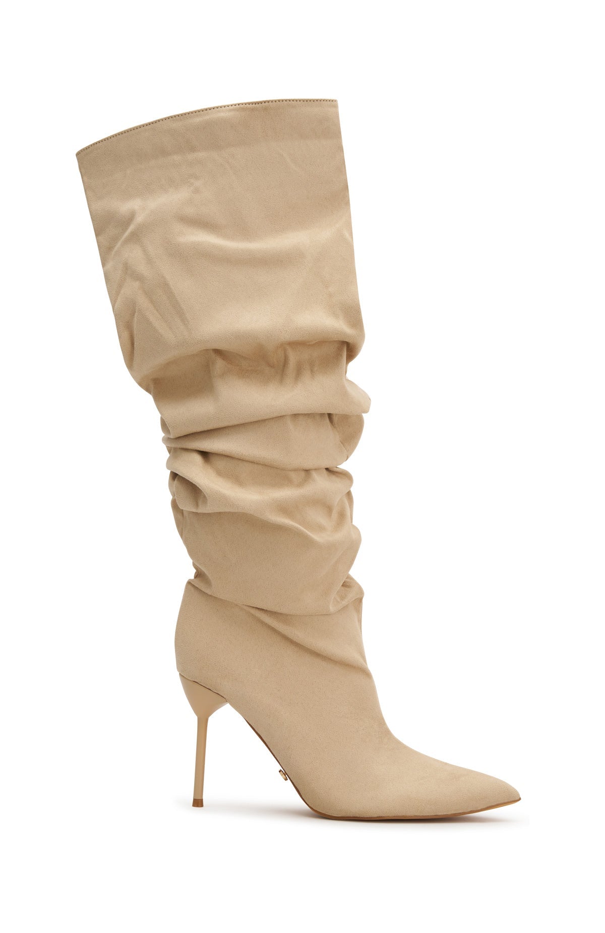 White Fox Redford Knee High Boots Sand