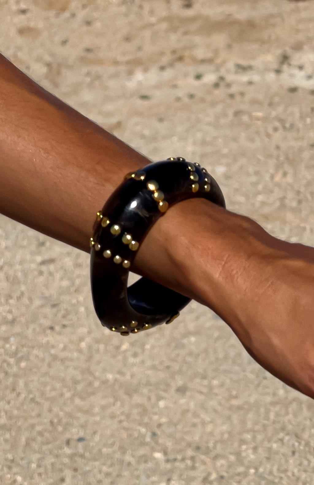 White Fox Ronin Bracelet Chocolate/Gold