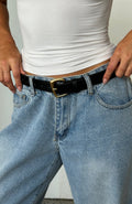 White Fox Sayer Belt Black