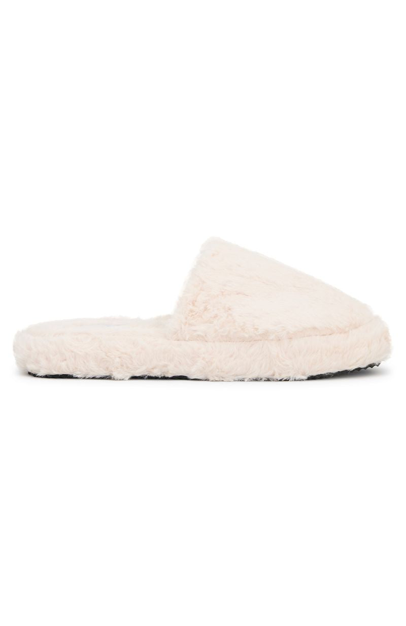 White Fox Carly Slippers Cream