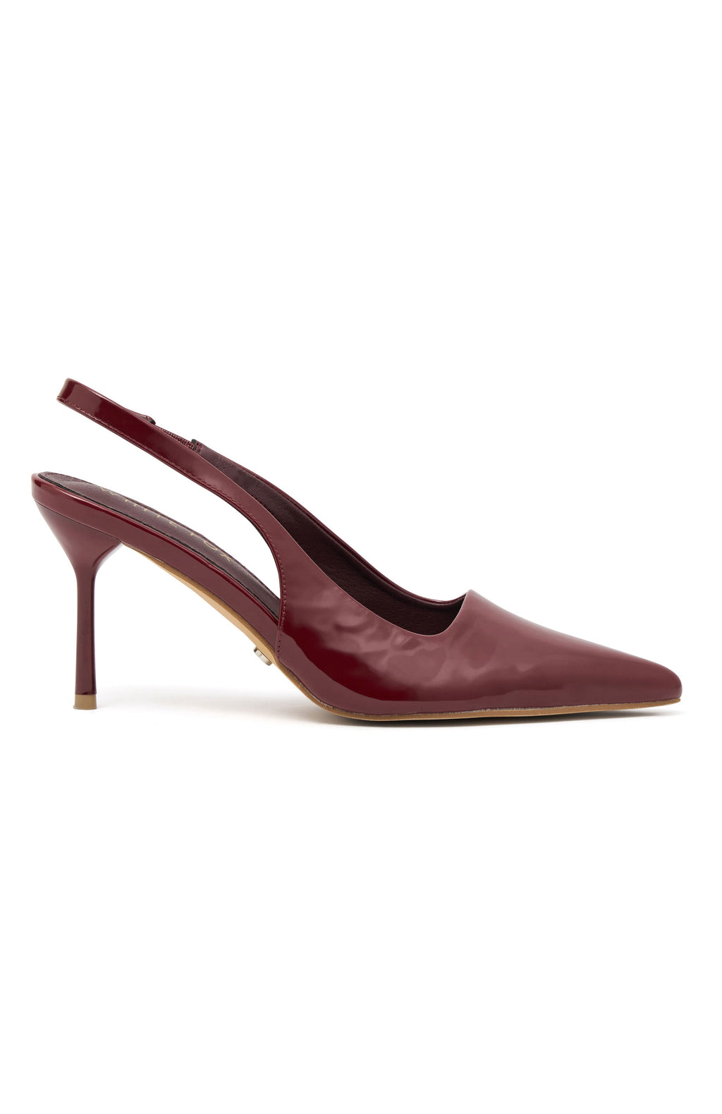 White Fox Tayte Slingback Heel Cherry Cola