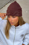 White Fox Studio 17 Agnes Beanie Chocolate