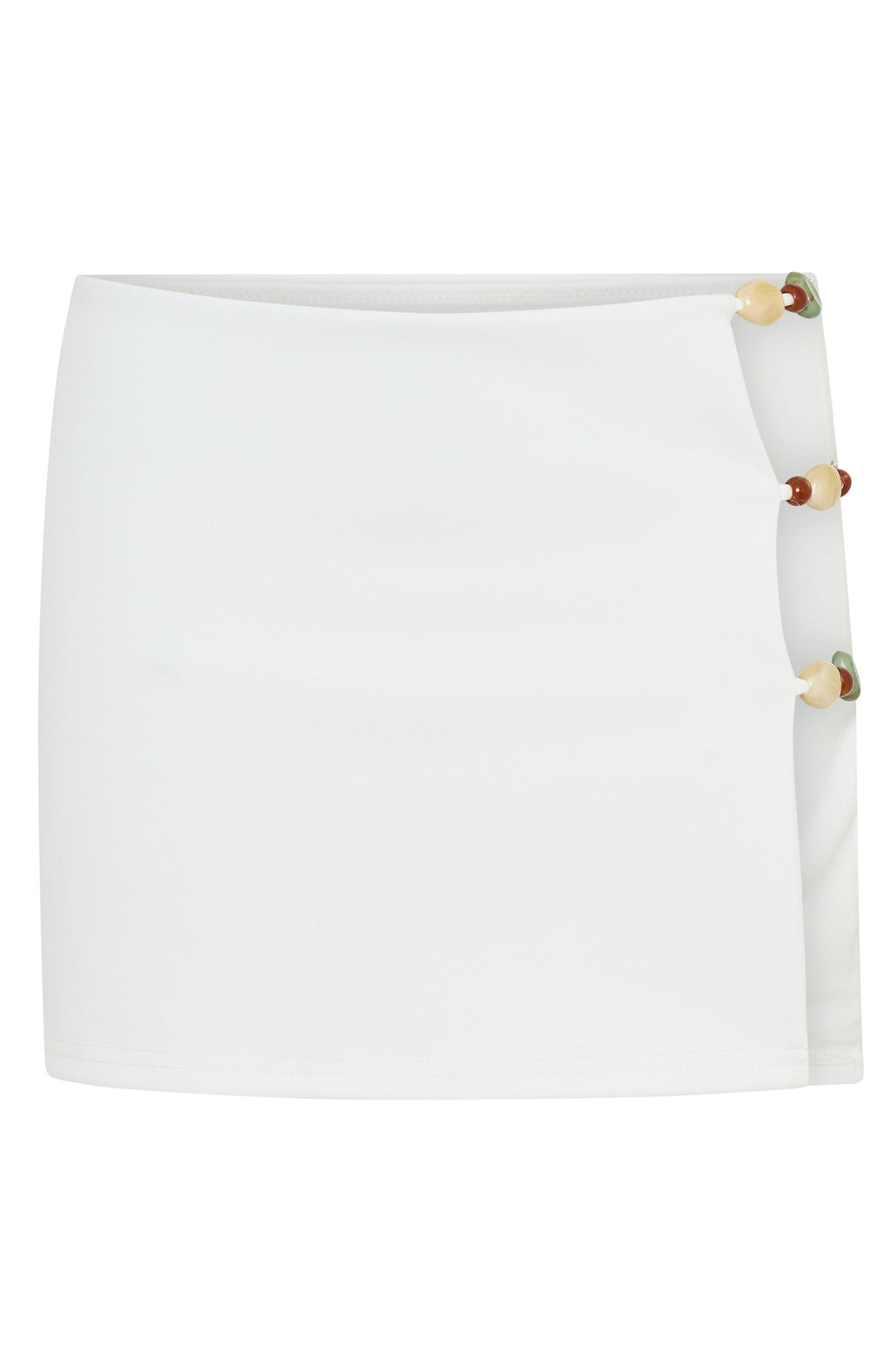 White Fox Selene Mini Skirt Off White