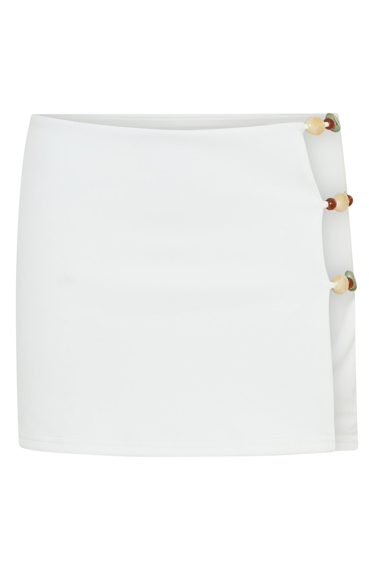 White Fox Selene Mini Skirt Off White