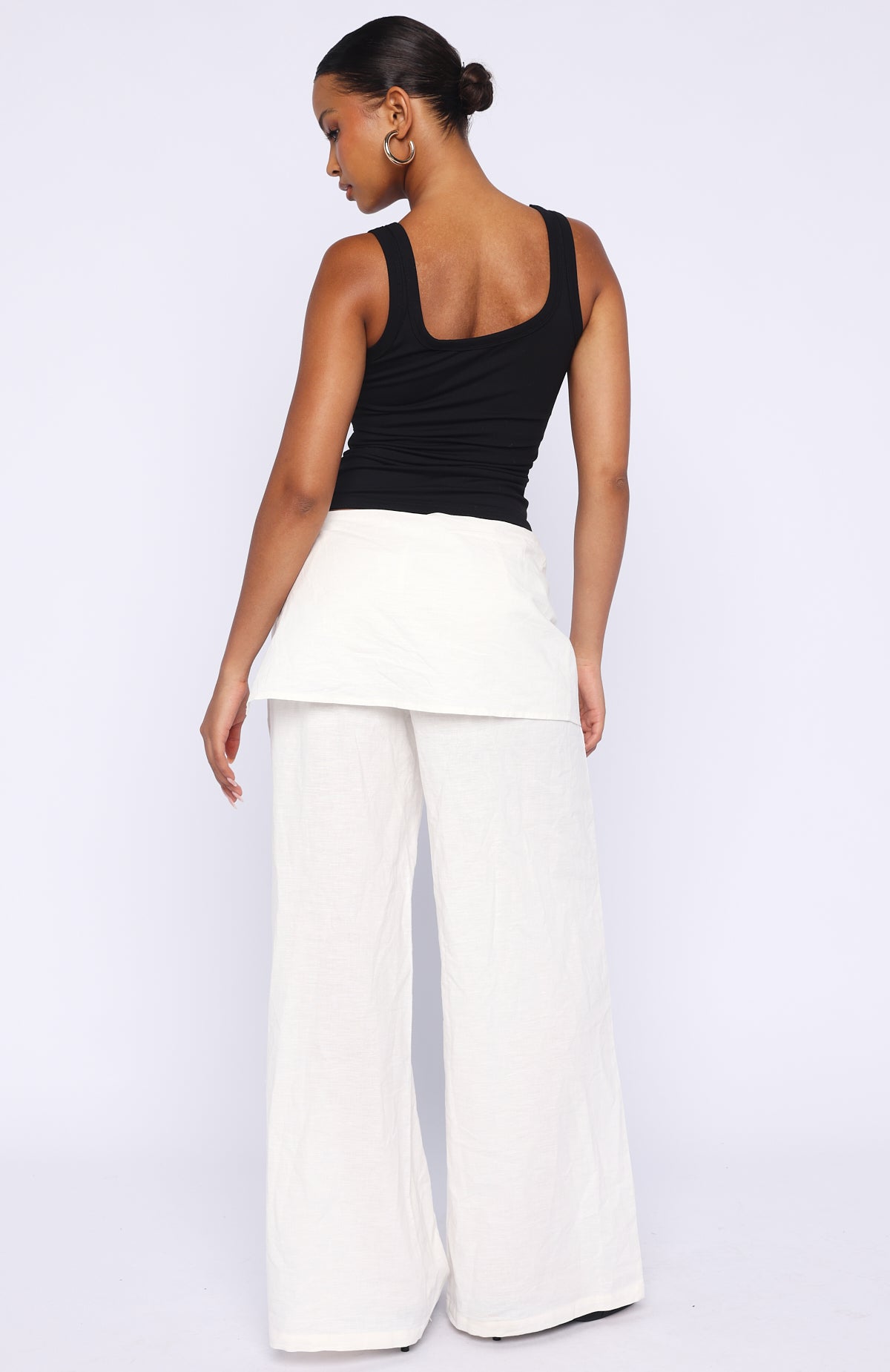 White Fox Off Beat Pants Off White