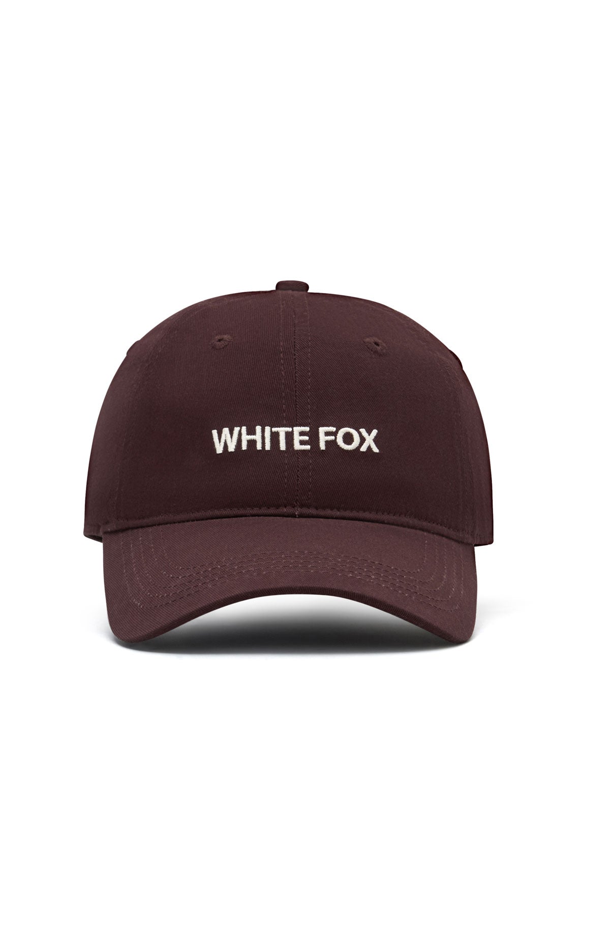 White Fox Time To Travel Cap Dark Chocolate