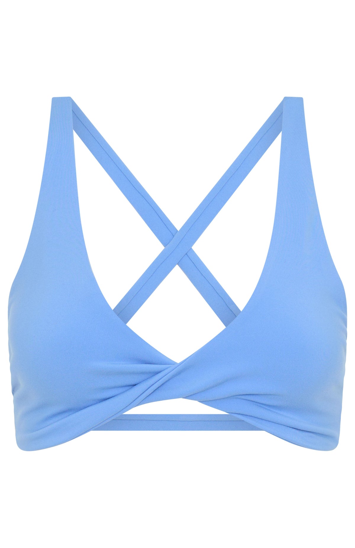 White Fox High Definition Sports Bra Blueberry