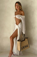 White Fox Ocean Oasis Sarong White