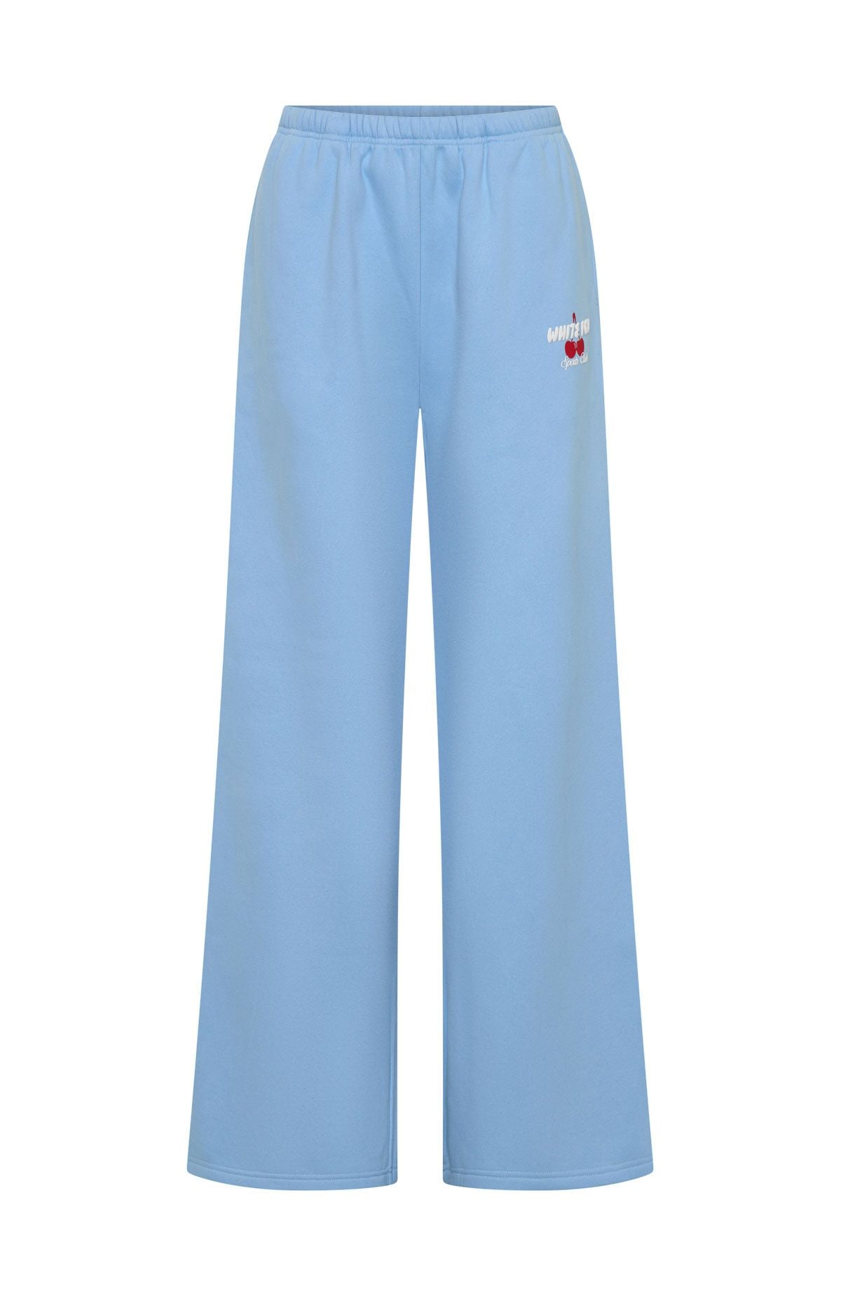 White Fox Club 14 Cassie Wide Leg Sweatpants Blue