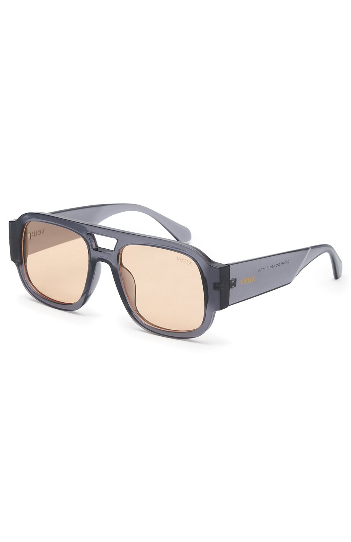 White Fox Tirza Sunglasses Grey/Yellow