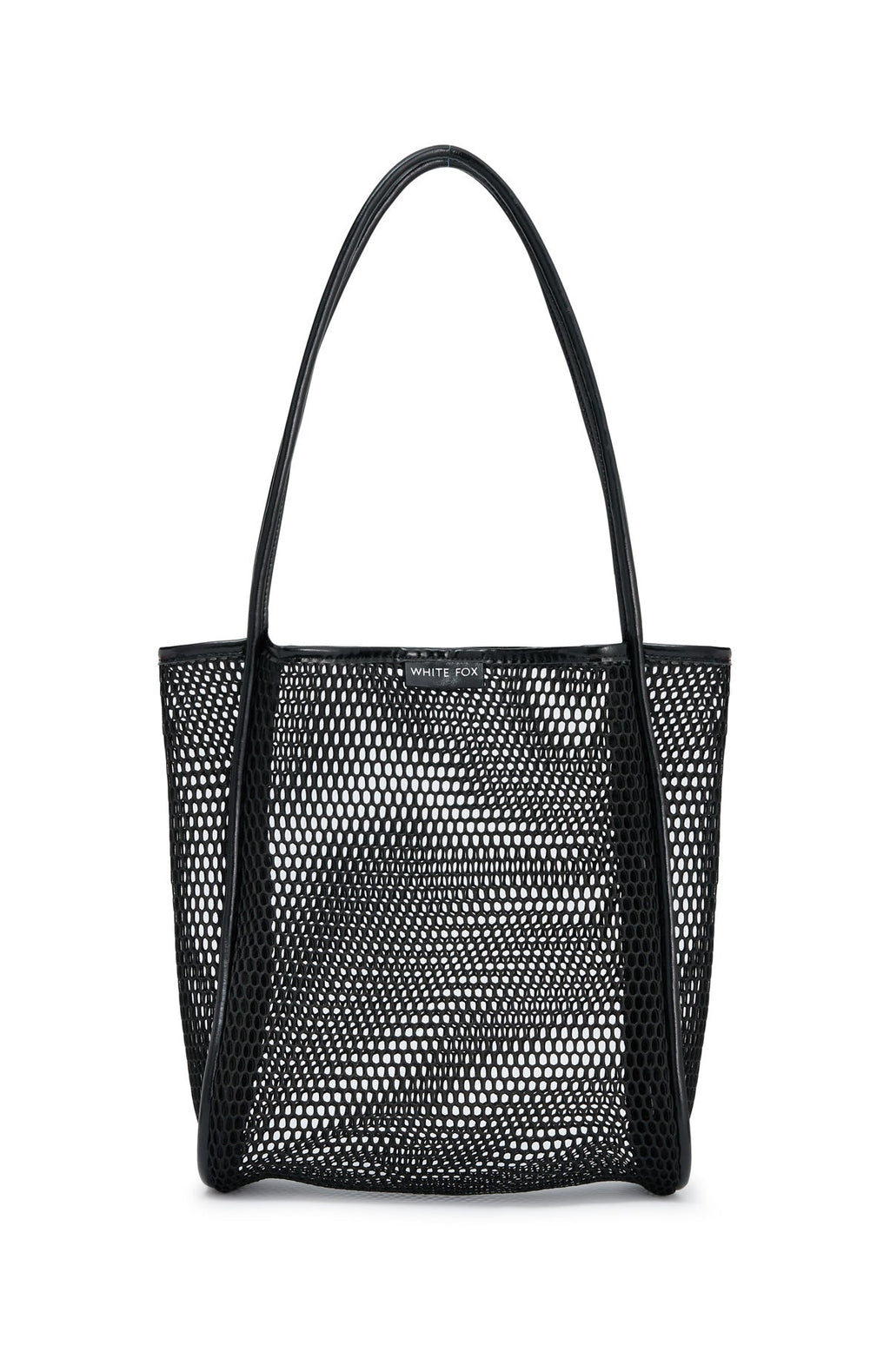 White Fox Aria Shoulder Bag Black